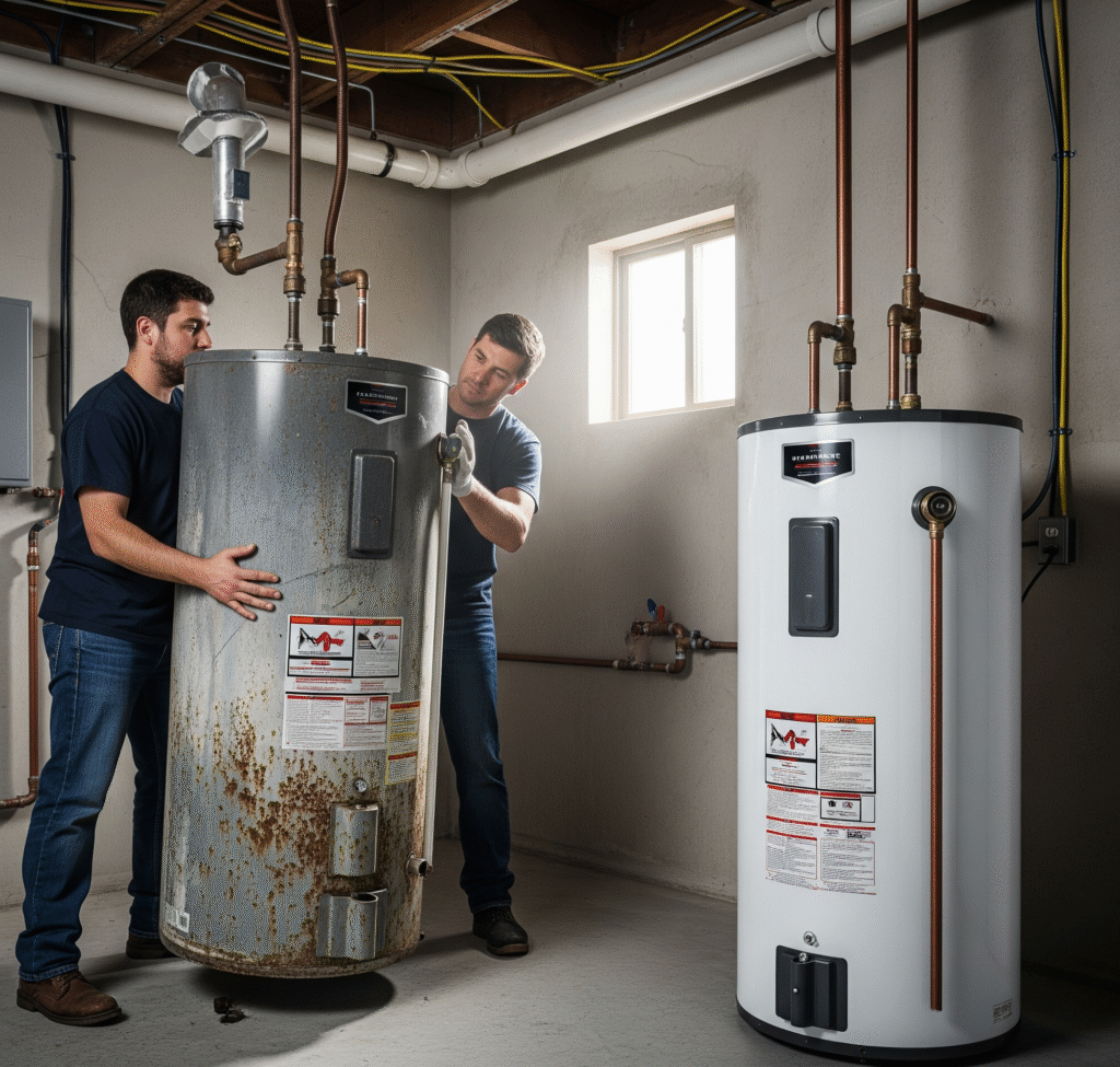 Water Heater Replacement Water heater replacement in Cary